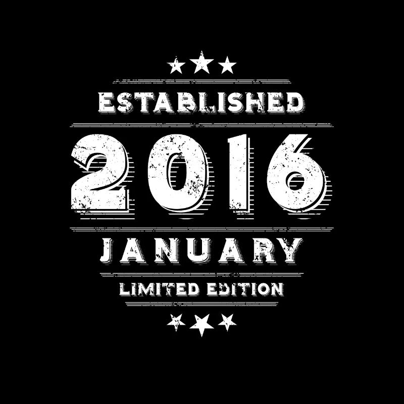 Anniversaire en Janvier 2016 - Janvier