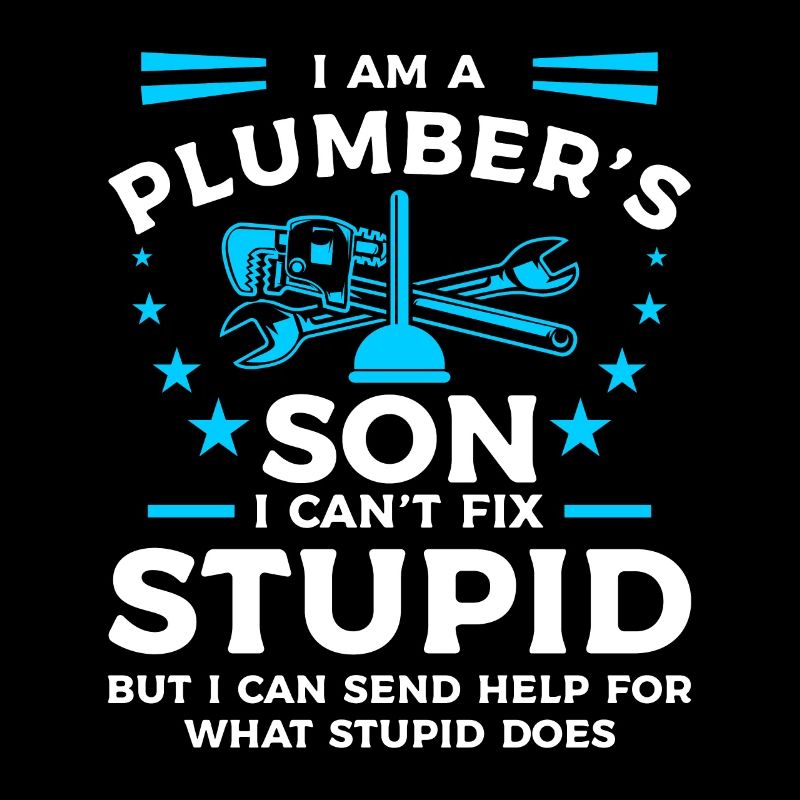 Ich bin der Sohn eines Klempners Ich kann nicht dumm reparieren, aber ich kann