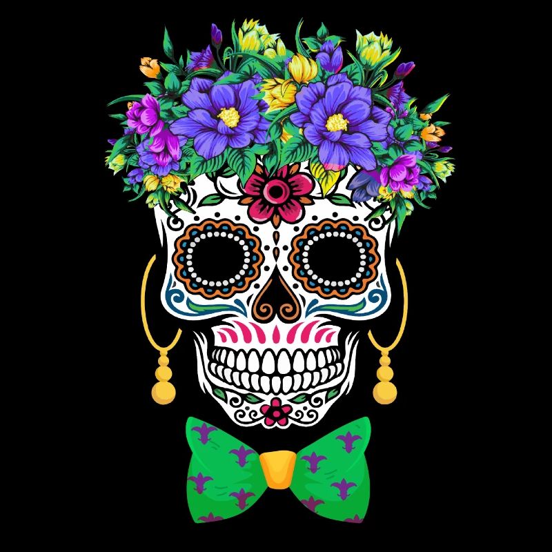 Mardi Gras Costume Fleur Sucre El Dia De Los