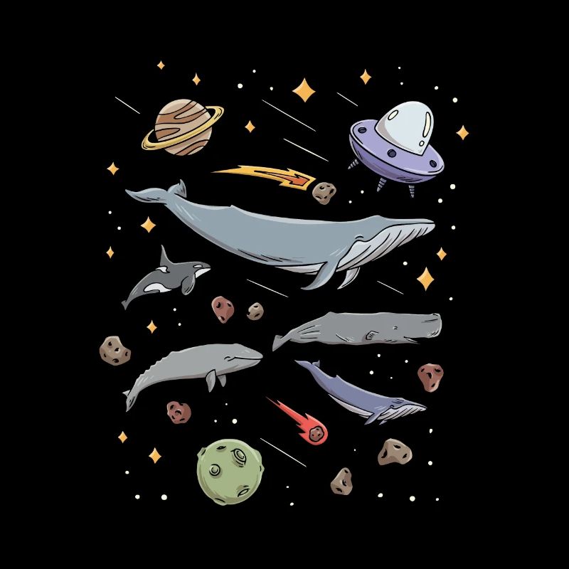 Deep Sea Whale Design for Whale Watching