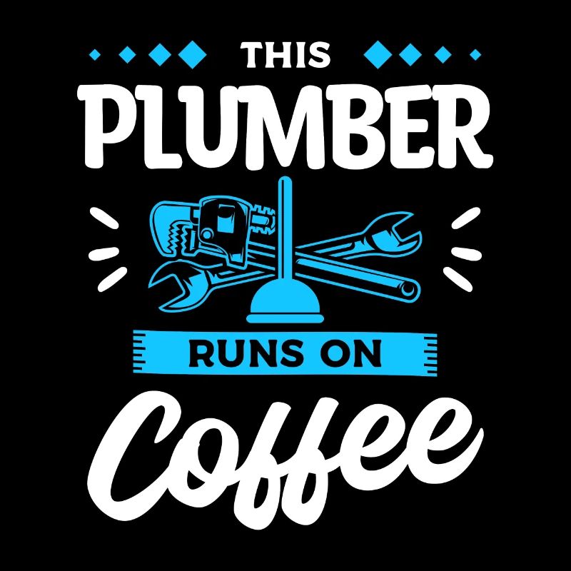 Dieser Klempner läuft auf Kaffee-Klempner