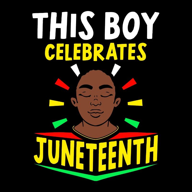 Ce garçon célèbre le Juneteenth Black 1865