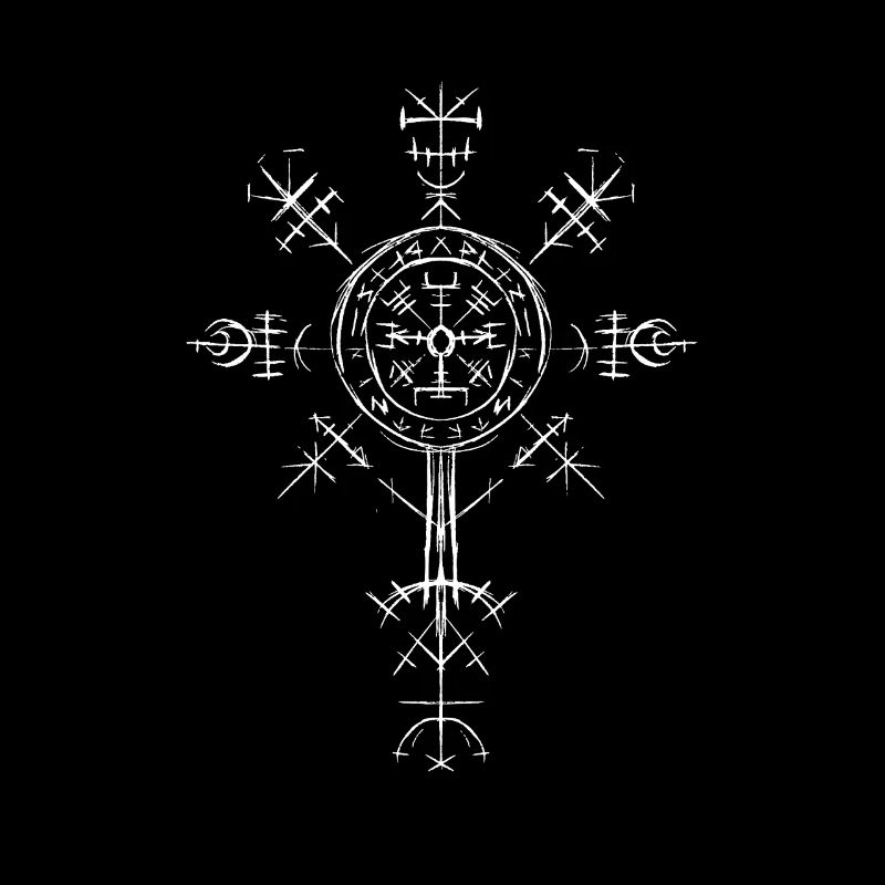 Celtic Vikinger Vegvisir compass Vikings