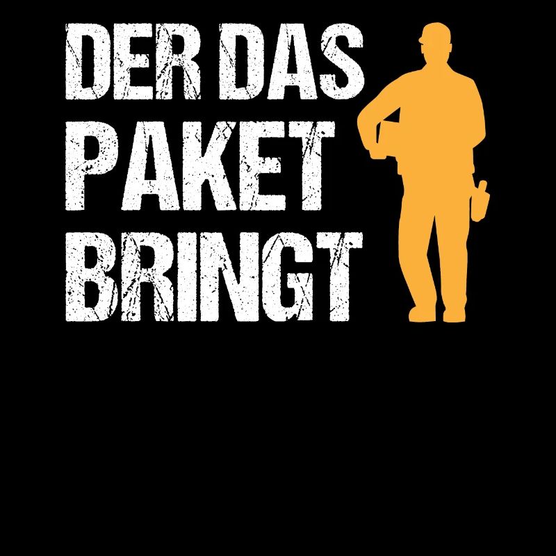 Postbote Zusteller Spruch Briefträger Geschenk