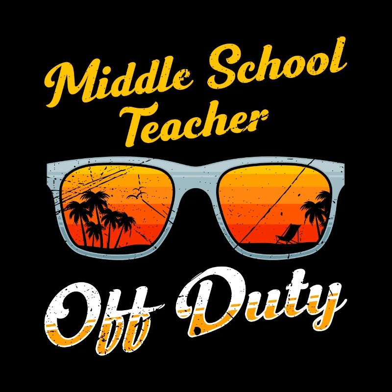 Professeur de classe de collège en congé Professeur de vacances