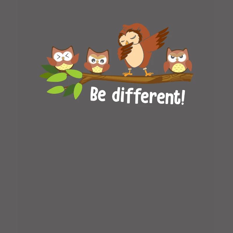 Be Different Dabbing Eule