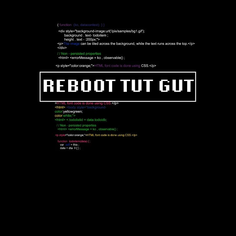 Reboot Tut Gut IT-Berater Admin Neustart