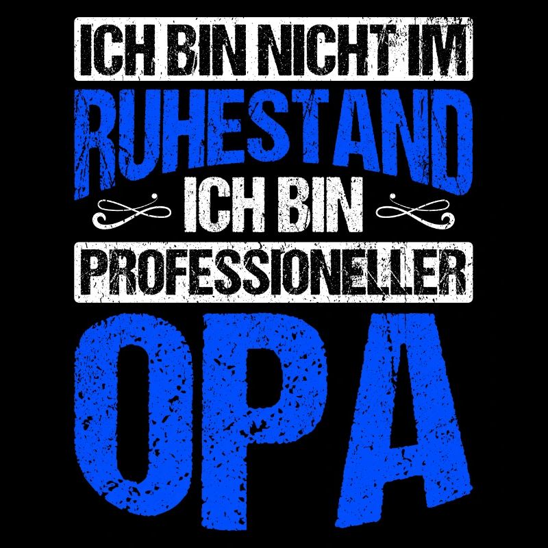 Ich bin nicht im Ruhestand ich bin professioneller