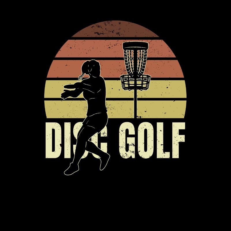 Disc Golf Frisbee Golfer
