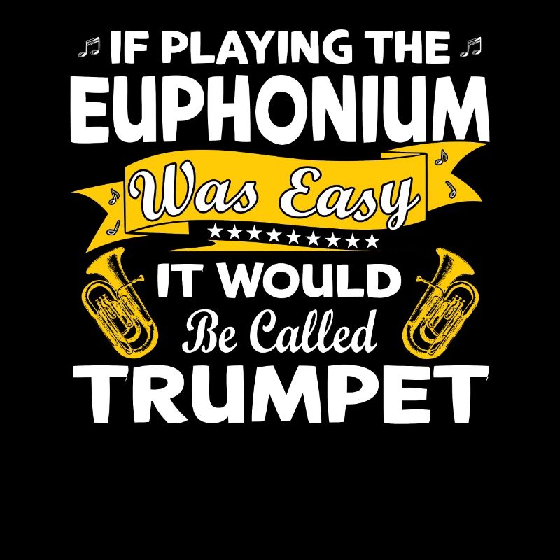 Drôle de fanfare de cuivres Euphonium