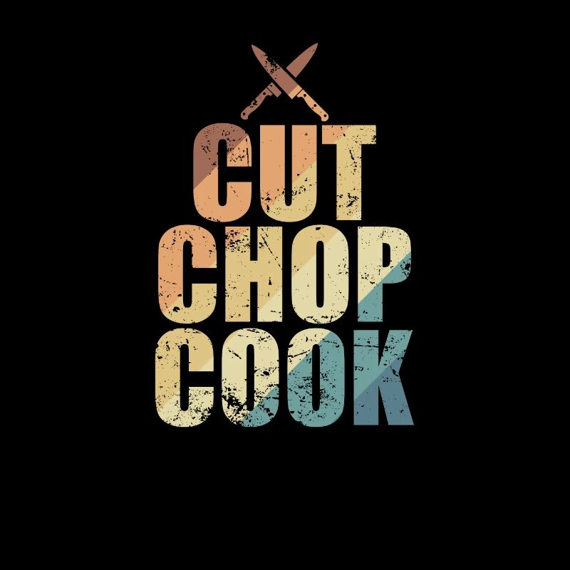 Couper Chop Cuisinier Chef Hobby Food Kitchen