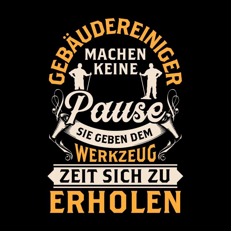 Gebäudereiniger machen keine Pause Fensterputzer