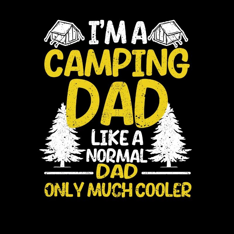 Ich bin ein Camping Dad wie ein normaler Daddy