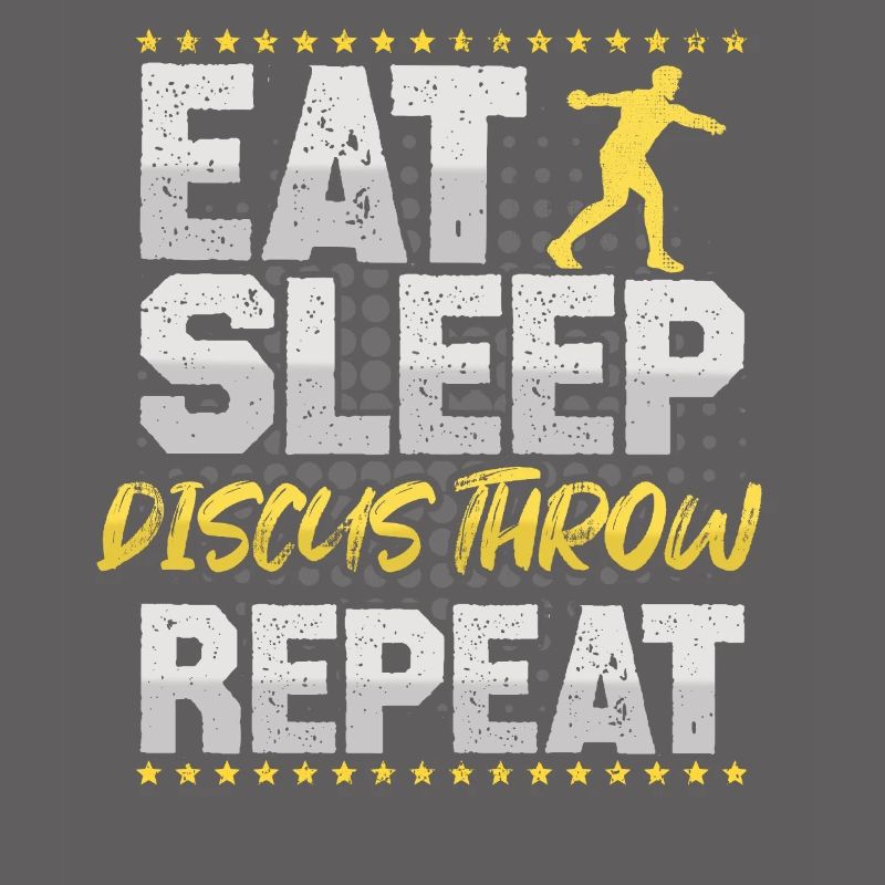 Diskus werfen Eat Sleep Repeat Diskus Diskus