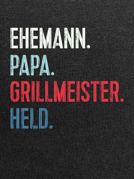 Bester Ehemann Papa Grillmeister Held