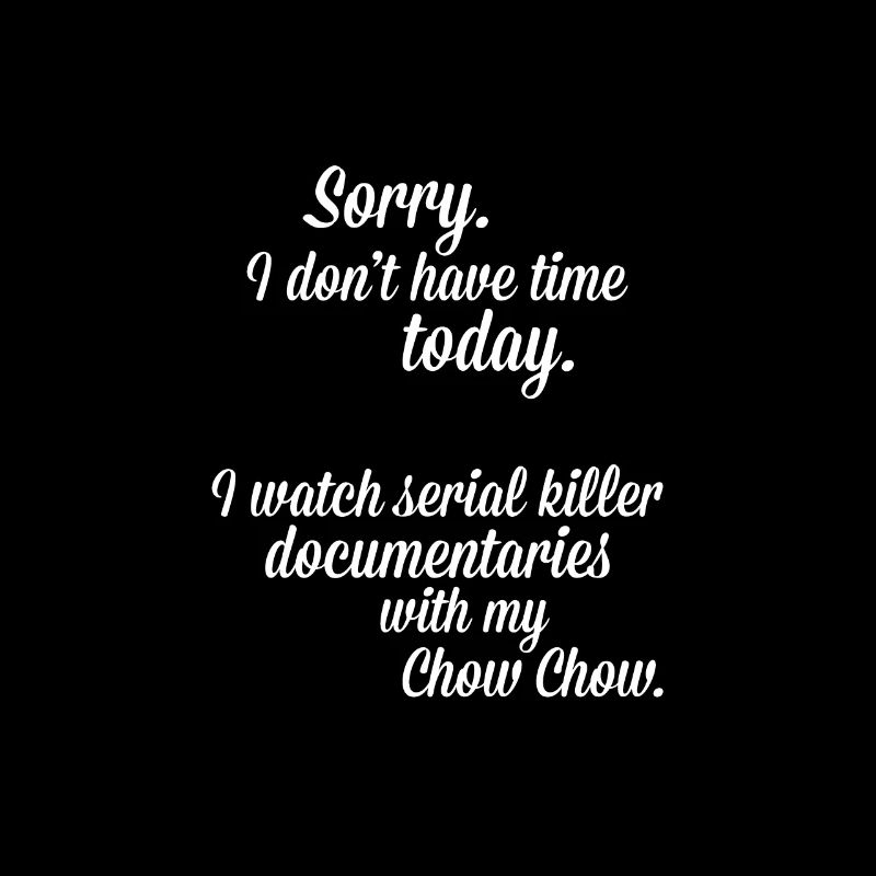 Je regarde des documentaires avec mon Chow Chow