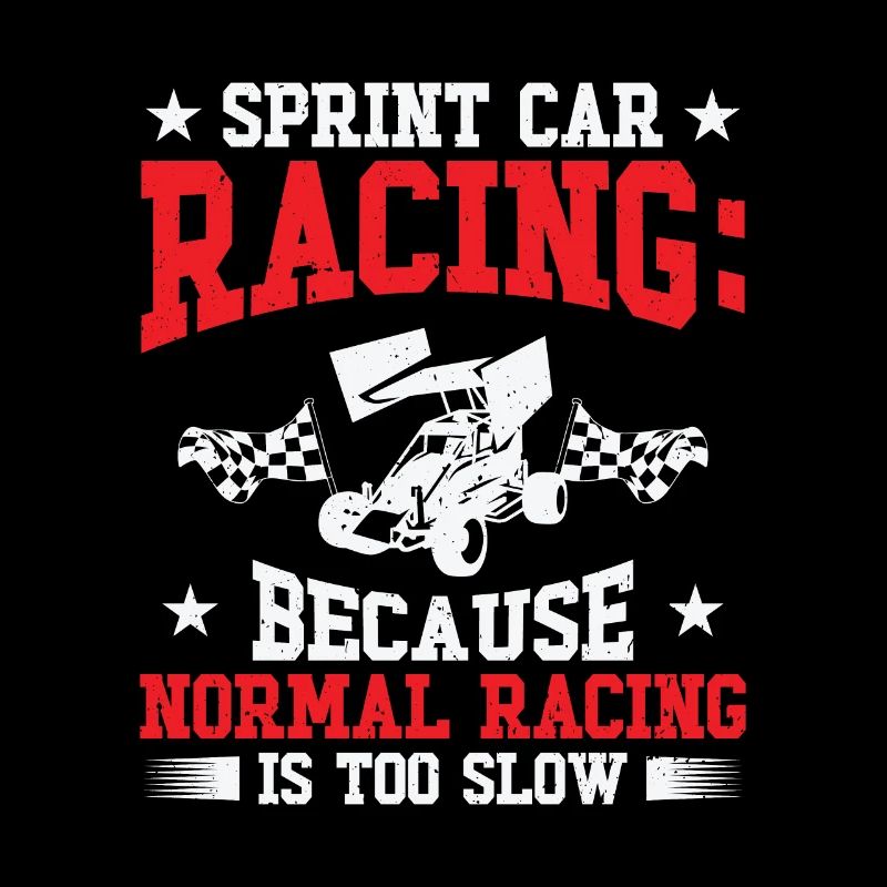 Sprint Car Dirt Track Racing