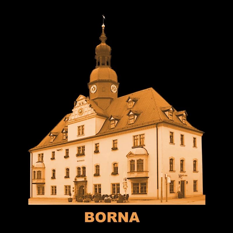Borna Town Hall Leipzig Saxony