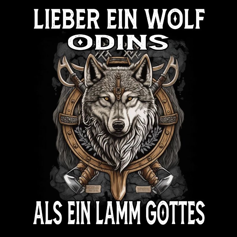 Lieber ein Wolf odins als ein Lamm Gottes