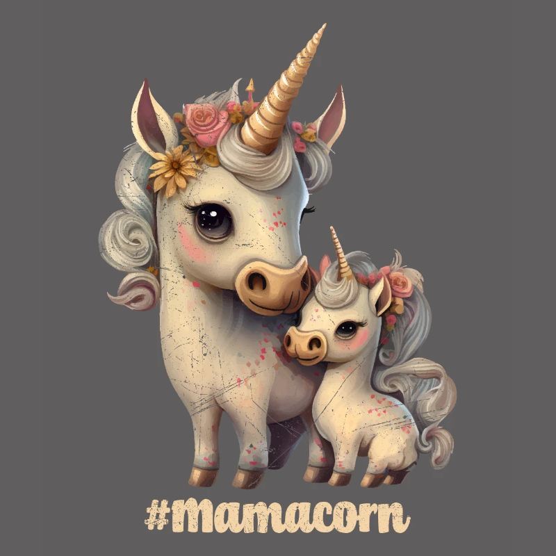 Mamacorn Muttertag Einhörner Mama Einhorn