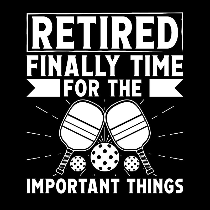 Retired finally Time for the important