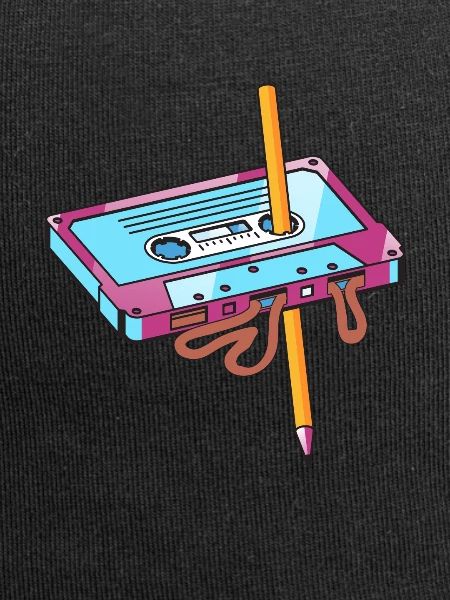 Cassette with pencil