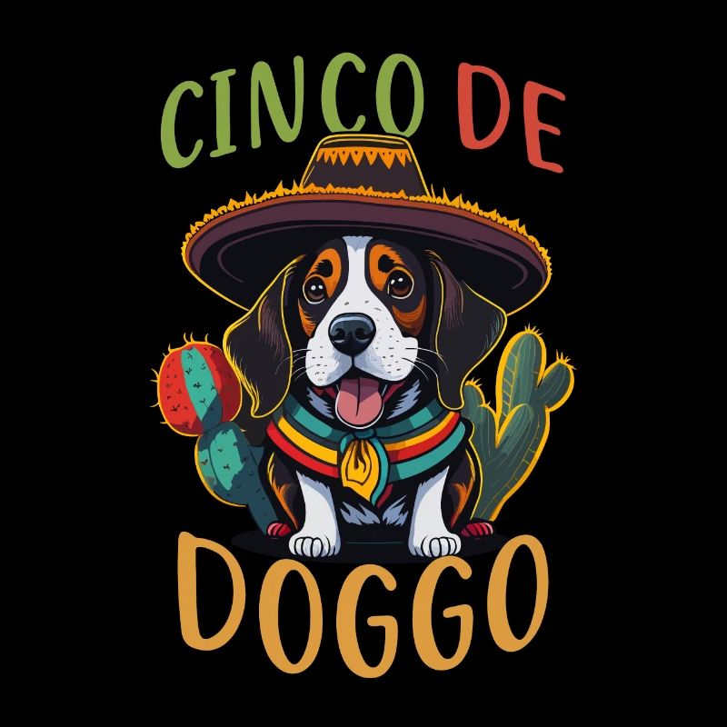 Cinco de Mayo Beagle Cinco de Doggo Beagle
