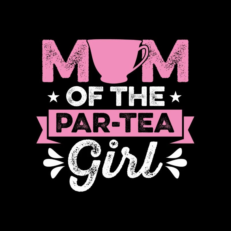 Mutter Von Par-tee Mädchen Chai Trinker Tee