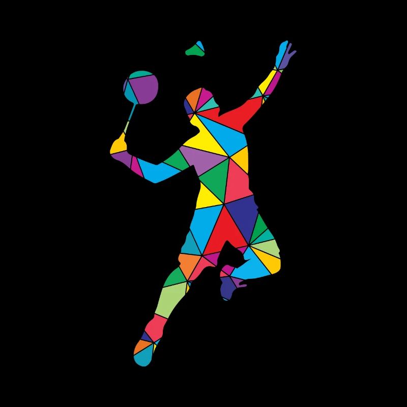 Basse Poly Federball Polygon Badminton