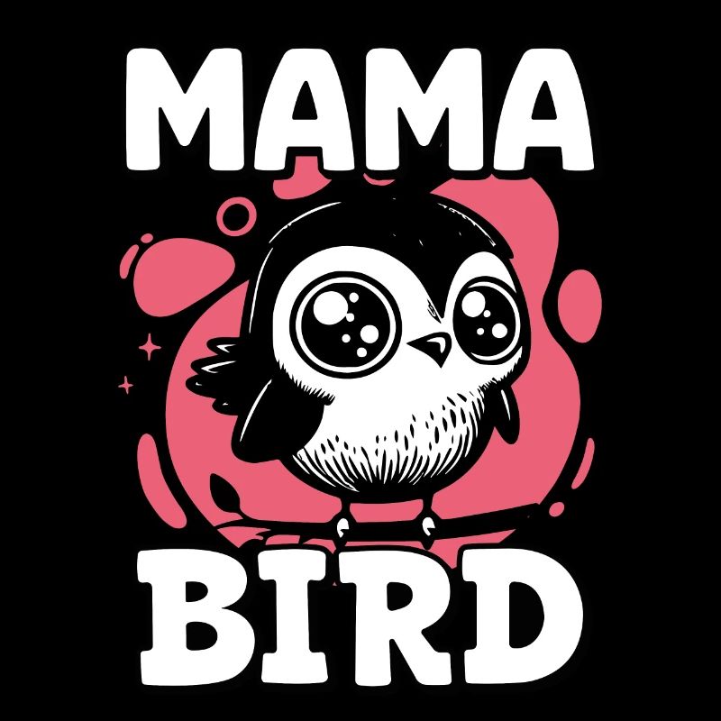 Cute Mama Bird