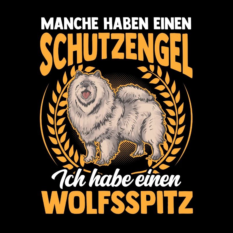 Ich habe einen Wolfsspitz Deutscher Keeshond