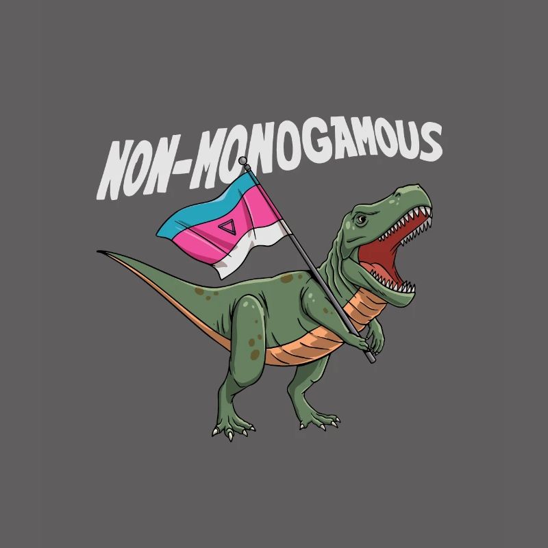 Threesome: Non-monogamous Trex polyamorous