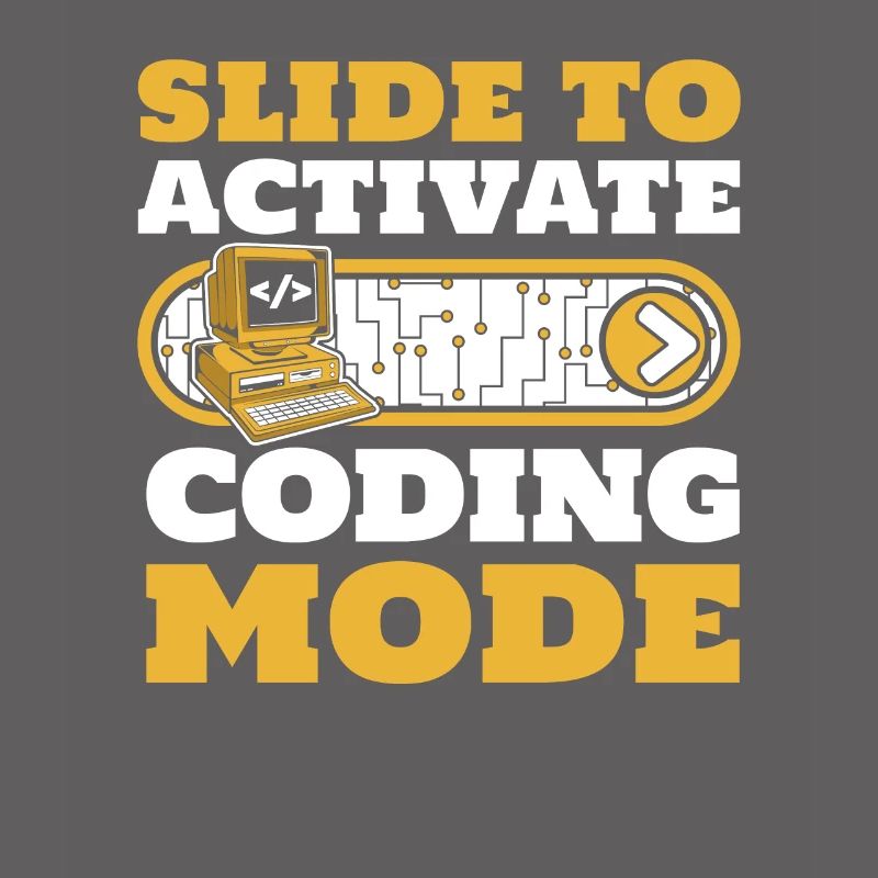 Faire glisser pour activer le codeur du développeur en mode codage