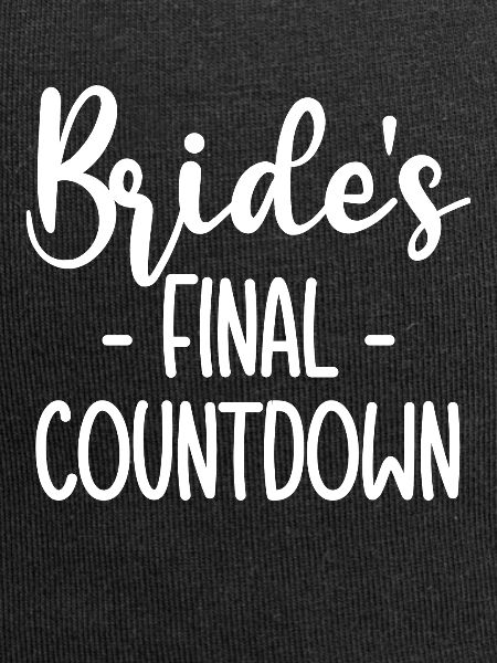Brides Final Contdown