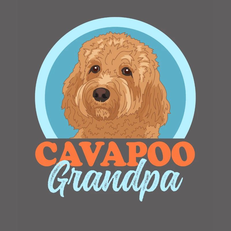 Cavapoo Grandpa Dog Owner Cavoodle Gift