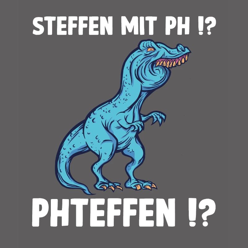TRex Meme Dinosaur with Overbite Steffen with ph