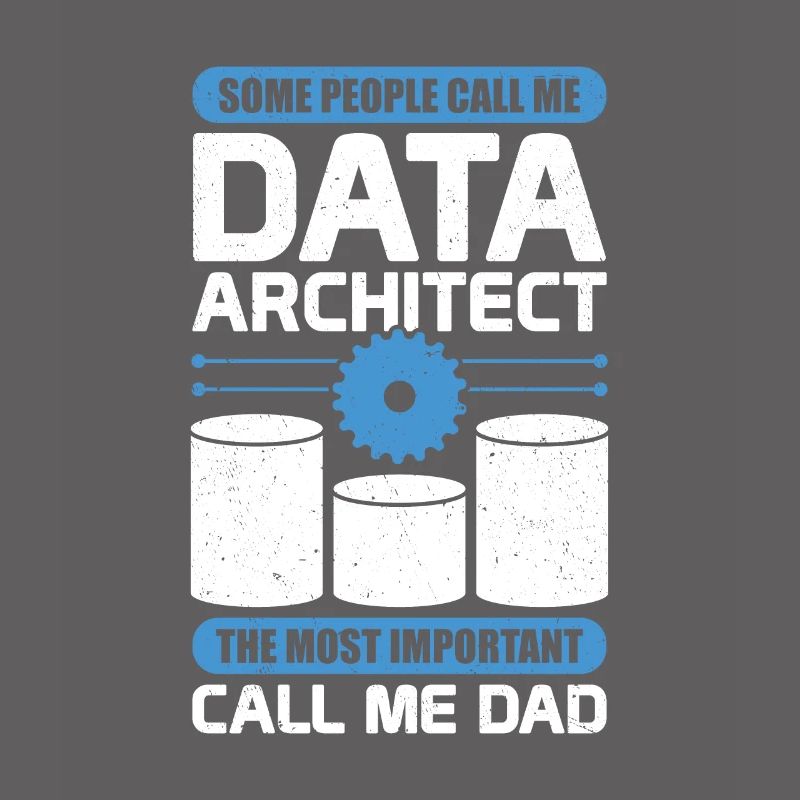 Data Architecture Database Architect Dad Gift