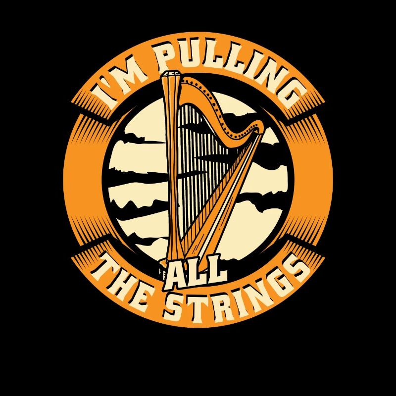 I'm Pulling All The Strings Harp Concert Harp