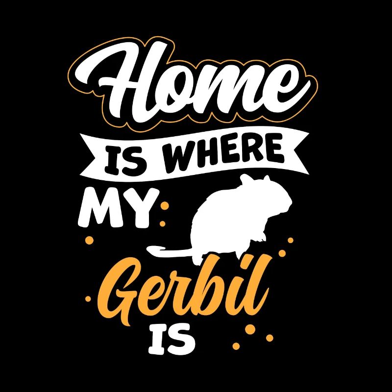 Gerbille est ma maison Rat de course Gerbille