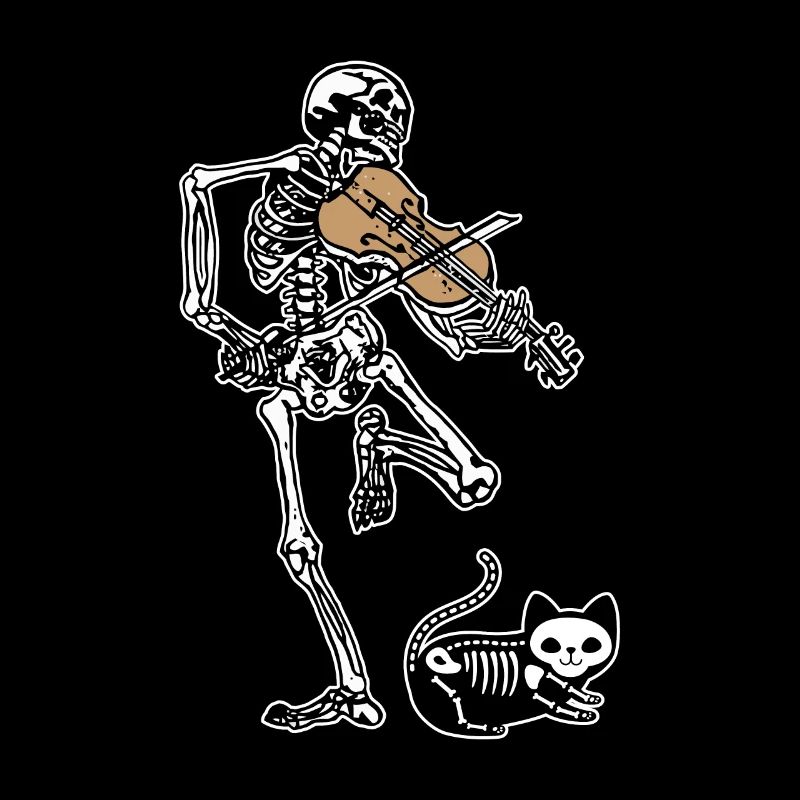 Squelette Violon Cat