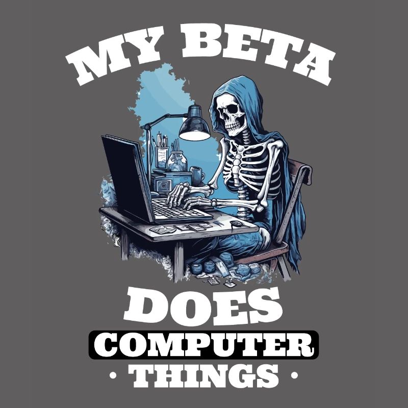 Mein Beta macht Computerdinge Programmierer
