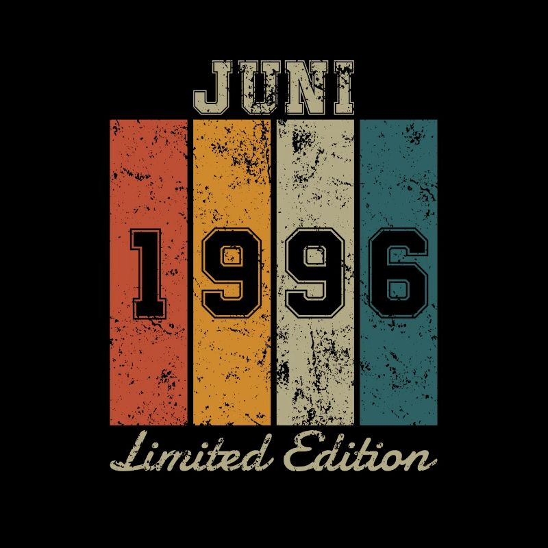 Geburtstag: Juni 1996 - Limited Edition Retro