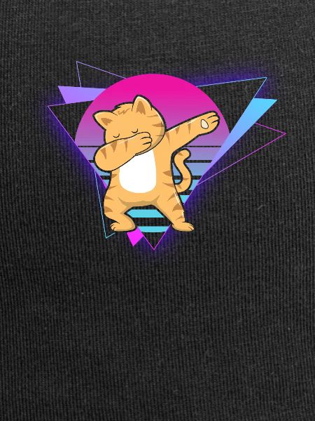 Vaporwave Cat