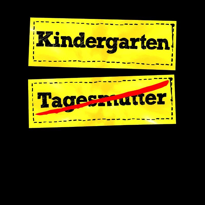 Hallo Kindergarten Tschüss Tagesmutter Vorschule