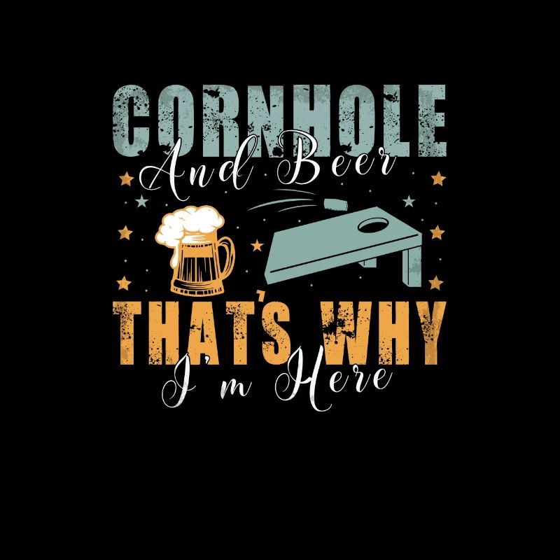 Funny Cornhole Game Player Lovers