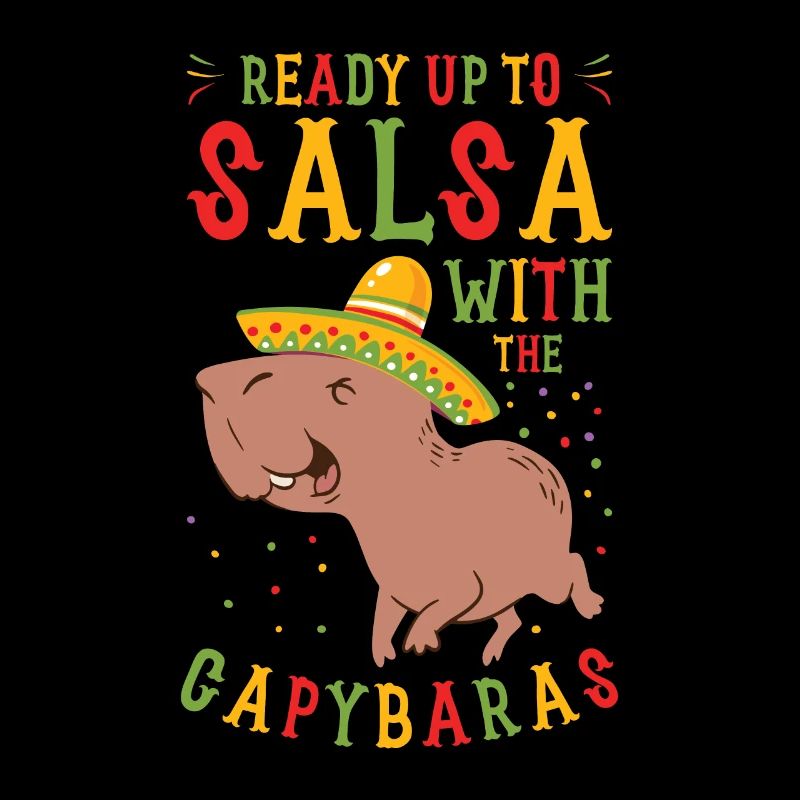 Capybara Mariachi Cinco de Mayo Fiesta