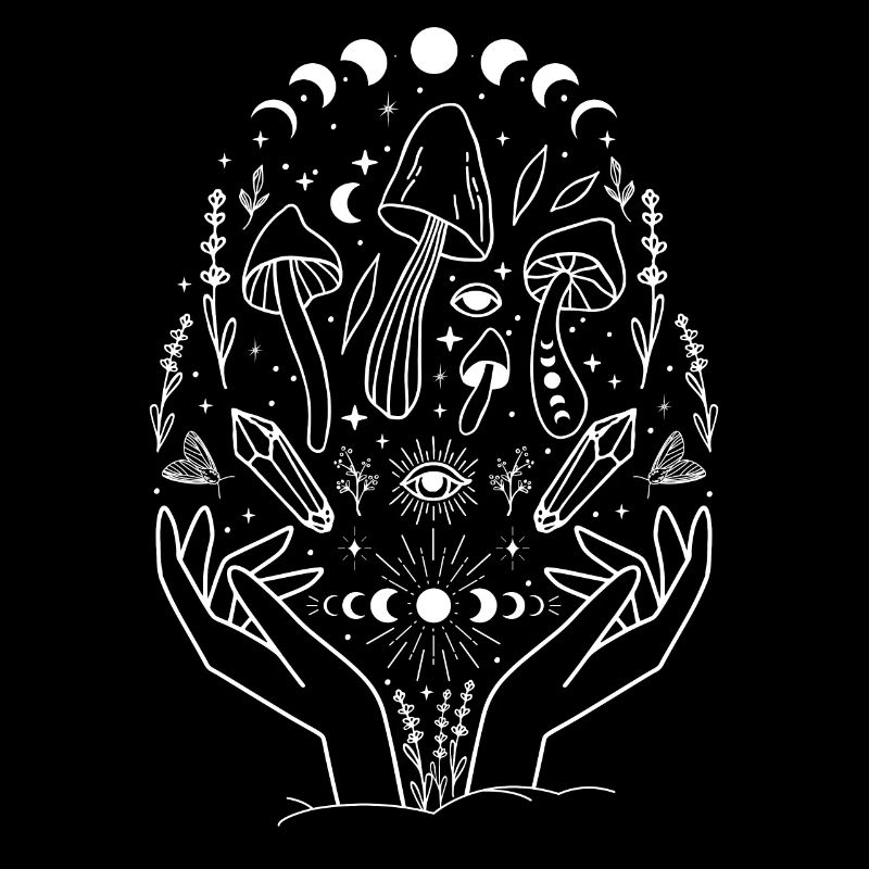 Boho Pilze Cottage Core Aesthetic Goblincore
