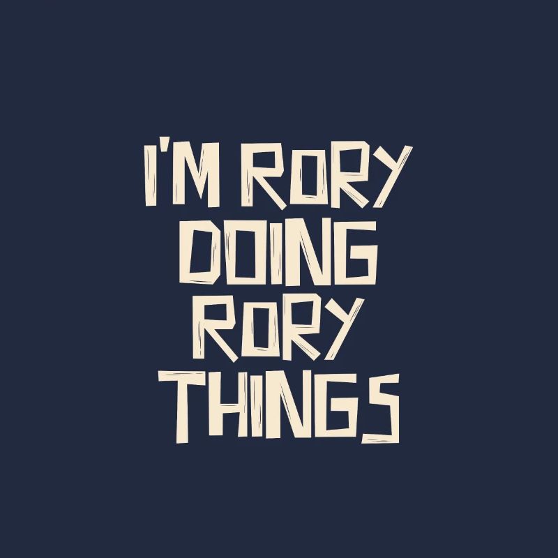 I'm Rory doing Rory things