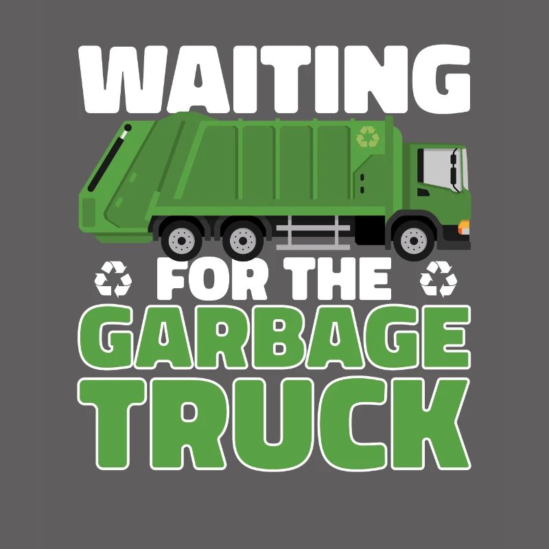 Garbage trucks, garbage day, garbage collection