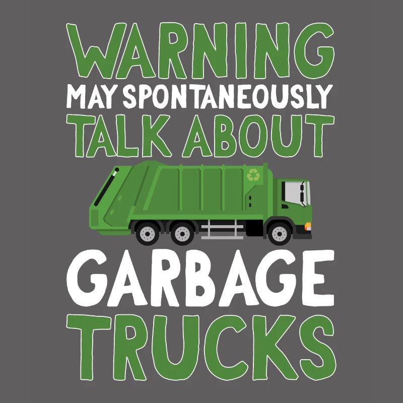 Garbage trucks, garbage day, garbage collection
